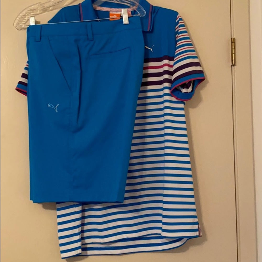 PUMA golf shorts